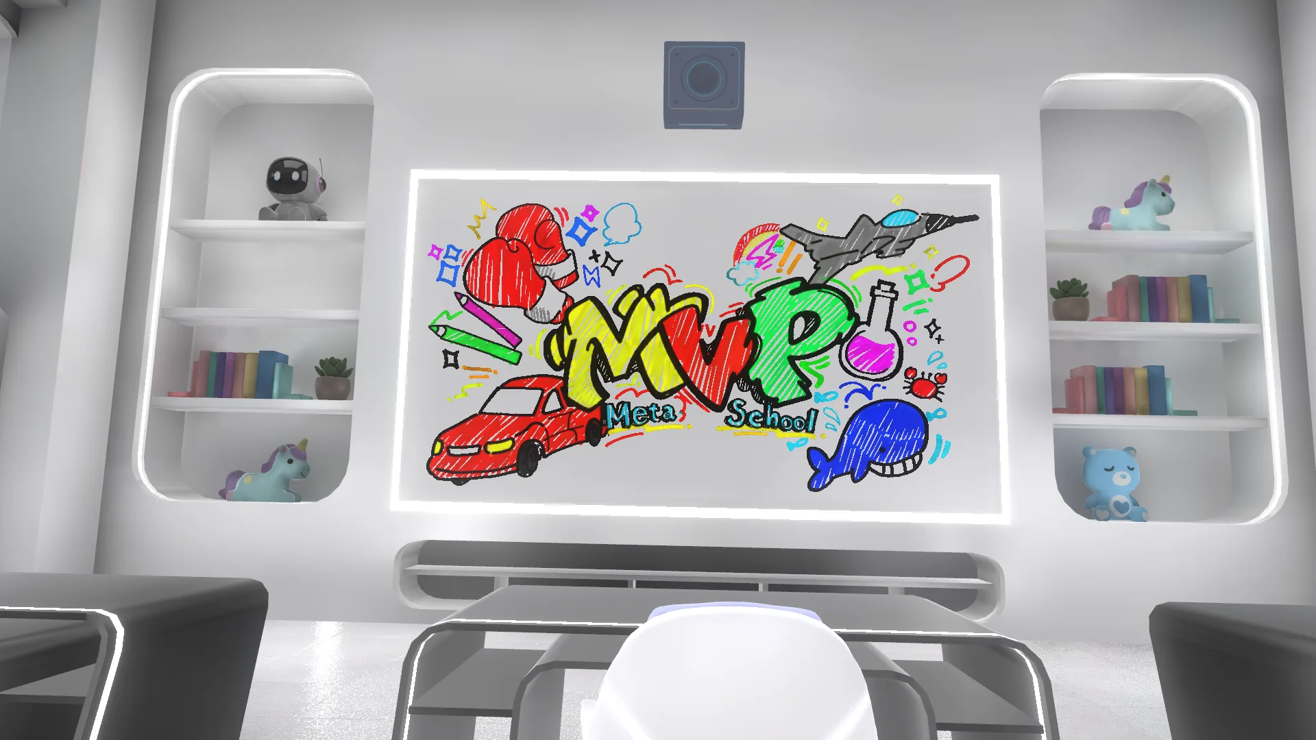 MVP高等学園 教室ボード